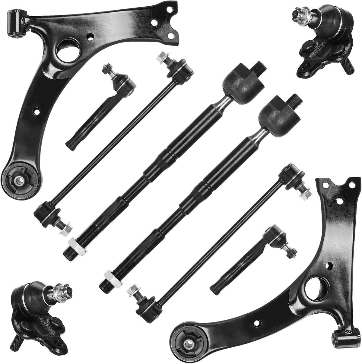 Aeagle 10Pcs Front Lower Control Arms for Toyota Corolla 2003-2008