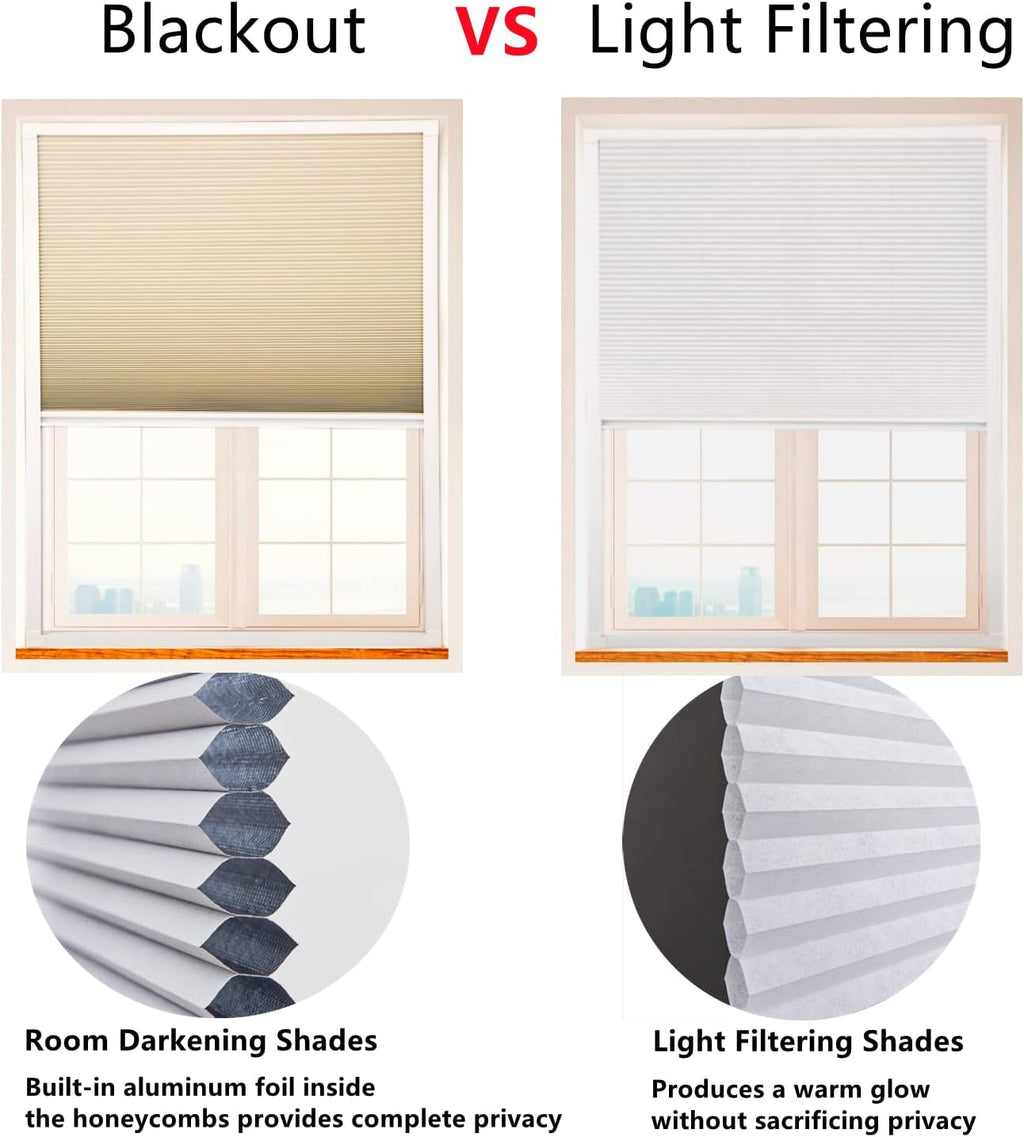 Skylight Shades Blinds SkylightS Cover Blackout Cellular Shades Cordless Skylight Shades for Ceiling Room Darkening