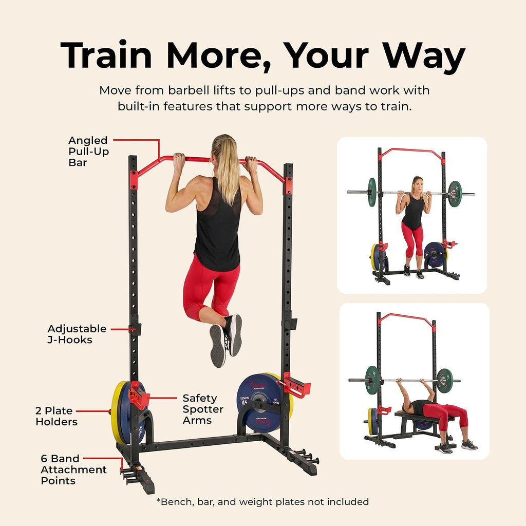 Multifunctional Strength Training Home Gym – Complete Workout Equipment with Training Attachments, Optional Squat