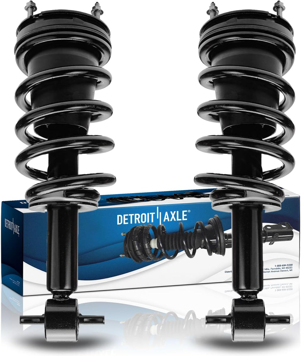 Detroit Axle - 2 Front Struts for 2007-2013 Chevy Silverado GMC Sierra 1500