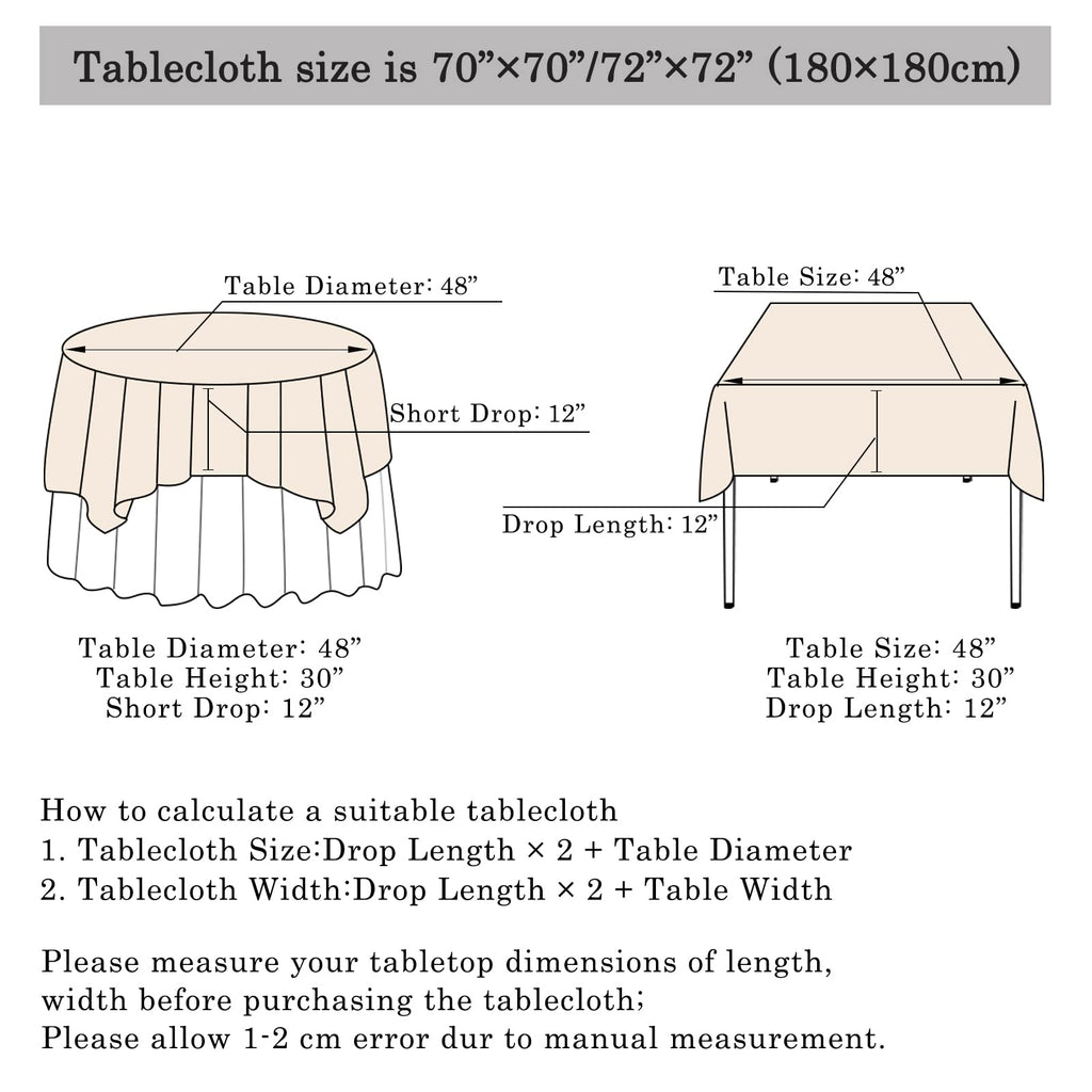 Silver Sequin Tablecloth 72x72-Inch Square Table Cloths Sequin Table Overlay for Round Table Silver Sequin Fabric