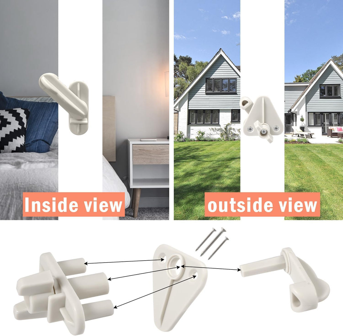 NQEUEPN 2pcs Pontoon Gate Latch Replacement