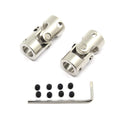 2 Pcs 10mm to 10mm Universal Joint Shaft Coupling for Motor