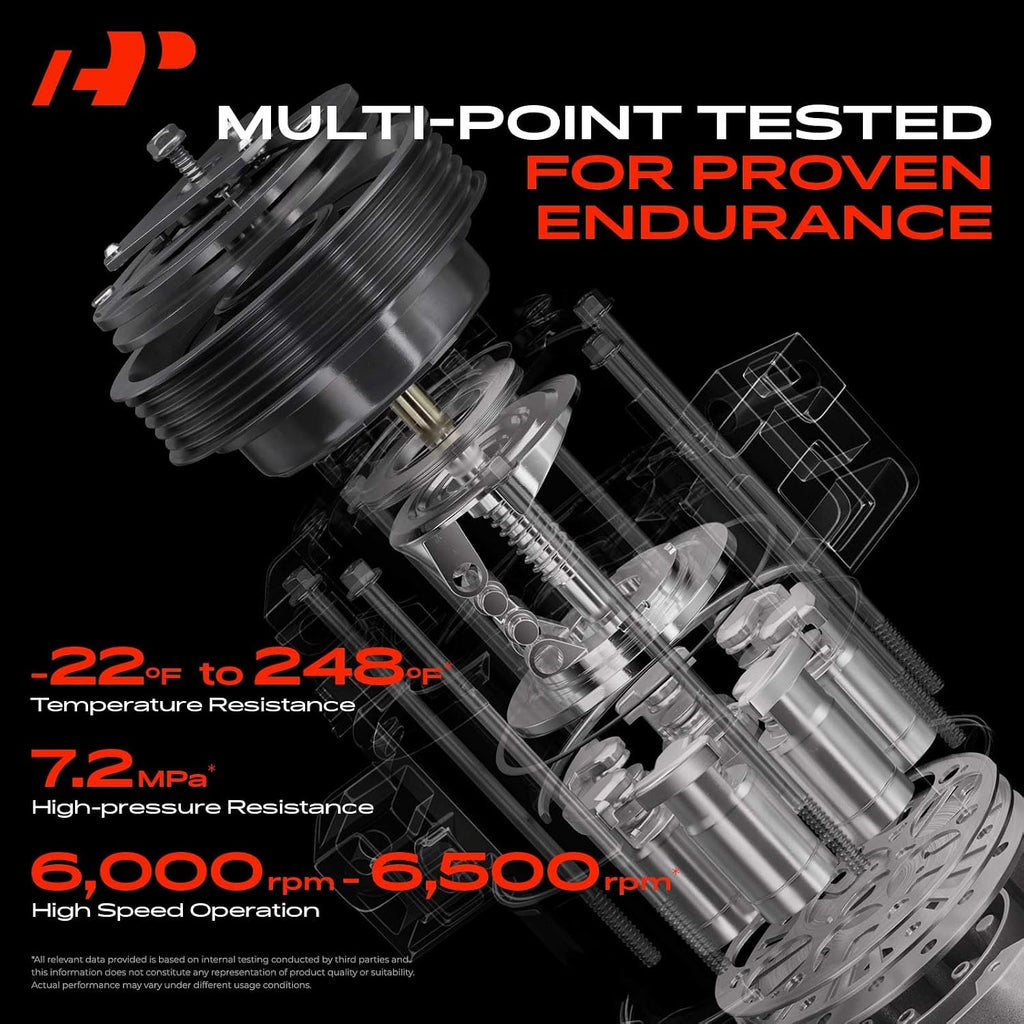 A-Premium Air Conditioner AC Compressor with Clutch Compatible with Saturn