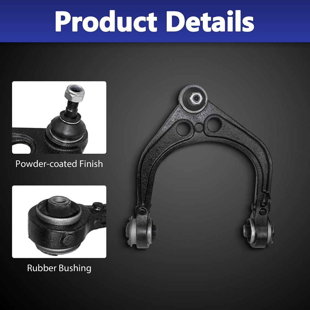 16pcs Front Control Arm Suspension for 2011-2019 Dodge Charger
