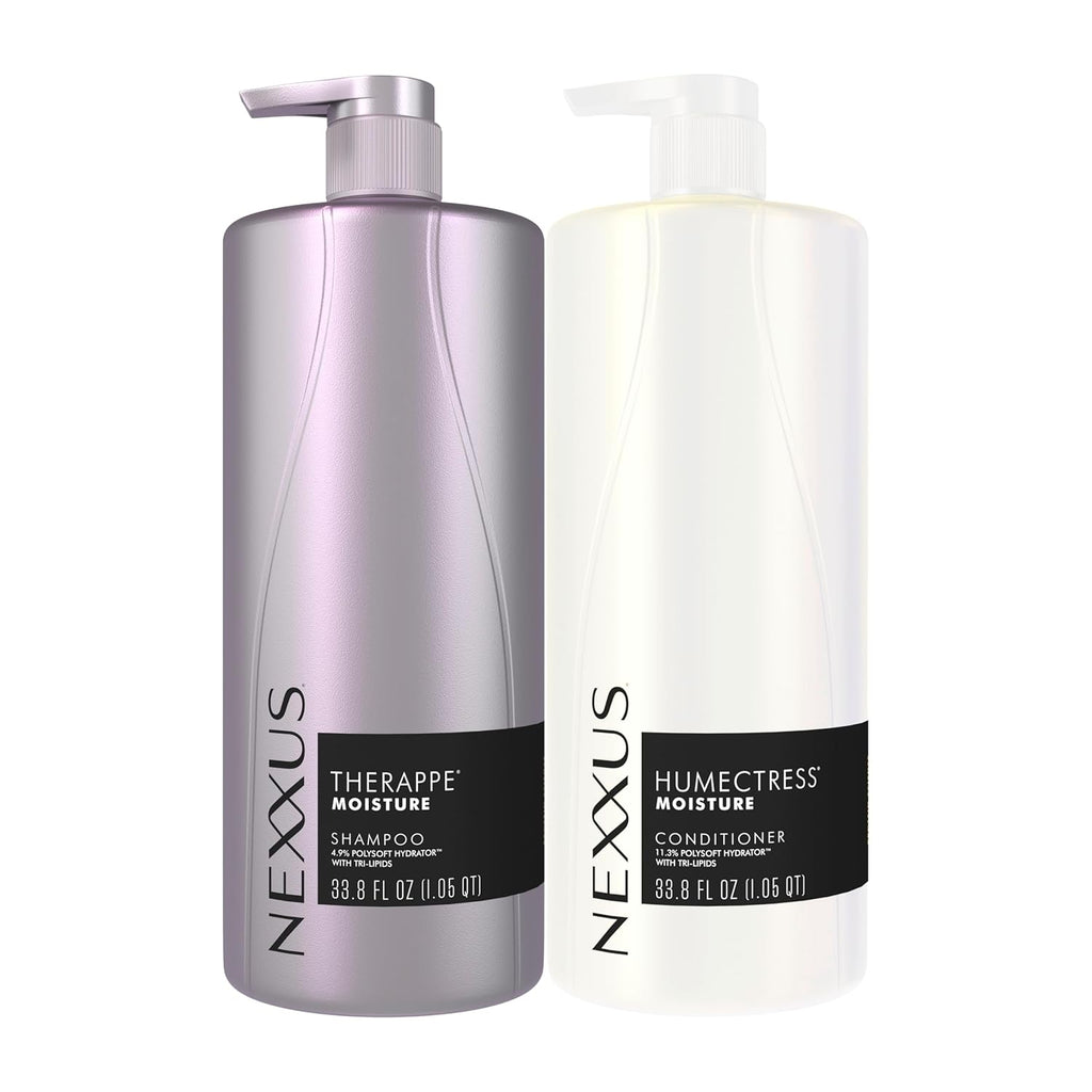 Therappe Humectress Shampoo Conditioner 2 Count for Ultimate Moisture for Dry Hair Powered by Polysoft Hydrator