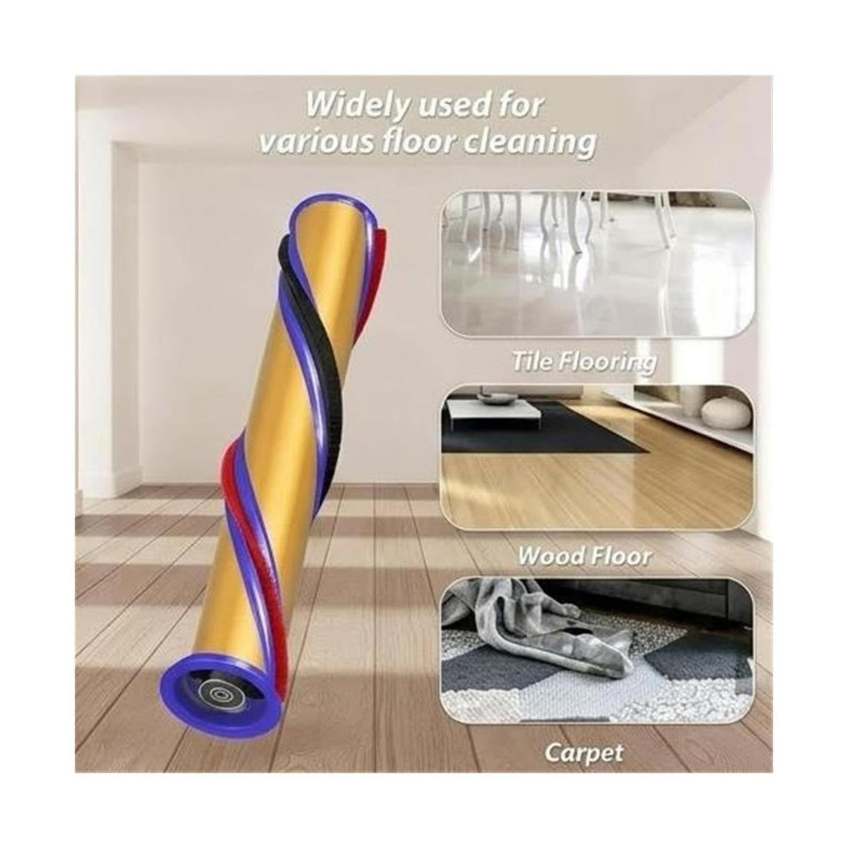 BHGTLEIDNTE Roller Brush, Compatible with Dyson, Outsize XL
