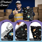 Cute Poly Mailers 12x15.5 Inch 50 Pcs, Planets Printed