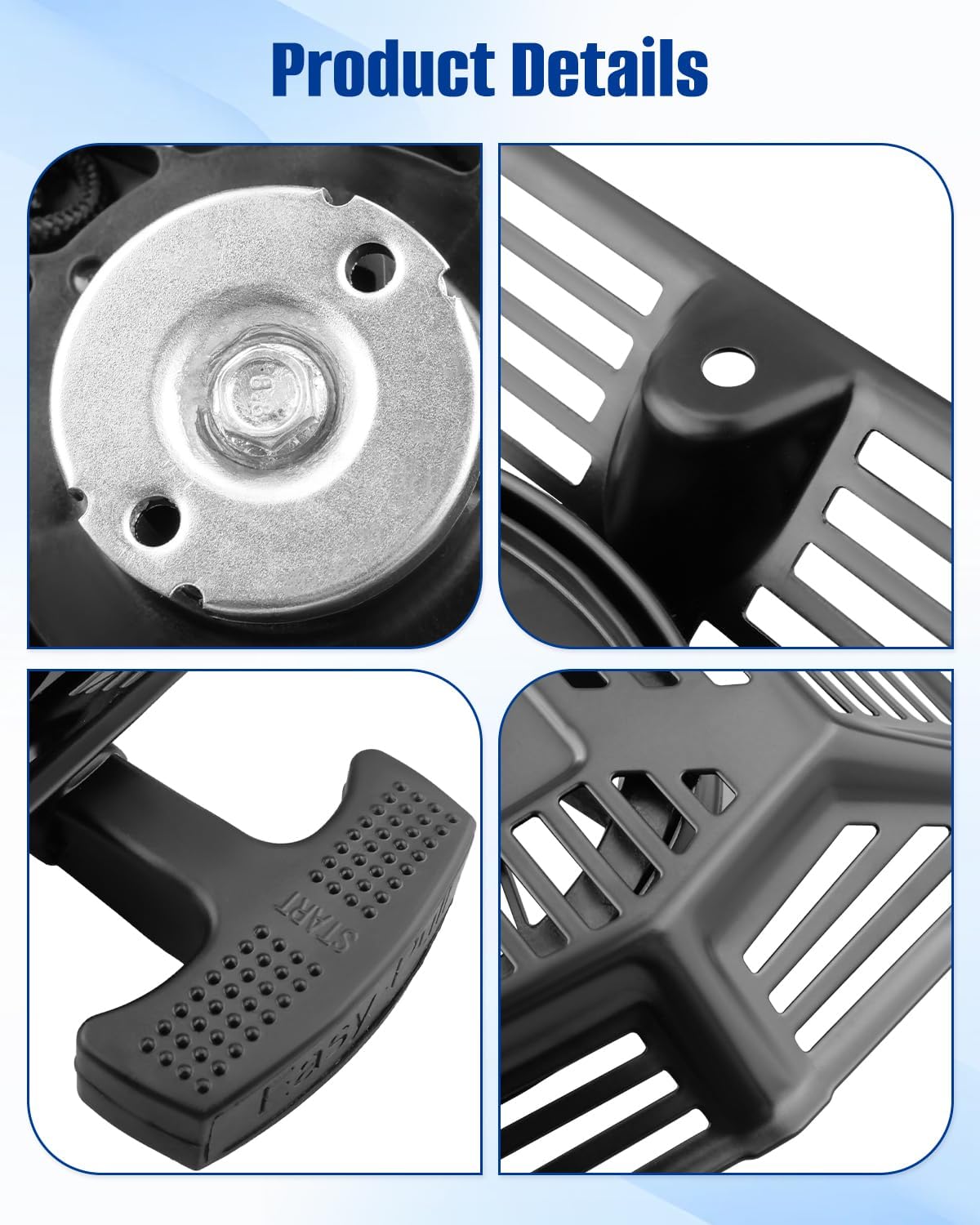 ANODZU Recoil Pull Starter Assembly Fit for Kohler CV173 CV200 CV224 Lawn Mower Engine Replace 14 165 29S, 14 165 30S, 14 165 42S