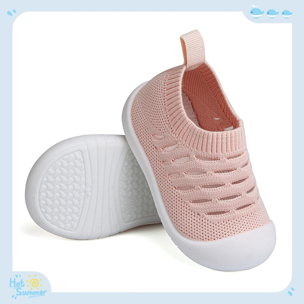 Baby First Walking Shoes Toddler Infant Boys Girls Baby Sneakers Breathable Non-Slip Indoor Floor Baby Sock Slipper