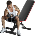 Adjustable Weight Bench for Full Body Strength Training, Foldable Workout Bench with Incline Flat Positions, 795 lbs