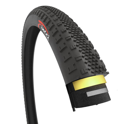 700x38c Bike Tire 40-622 with 1mm Antipuncture Protection for Electric Gravel Road MTB Mountain Hybrid Bicycle
