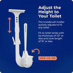 Invisibrush Hidden Toilet Brush with Holder