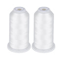 60WT Filament Polyester Bobbin Thread for Quilting 5000M White