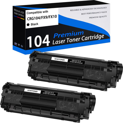 104 FX9 FX10 Compatible Toner Cartridge Replacement for Canon 104 Black Toner Cartridge Use for ImageClass D420