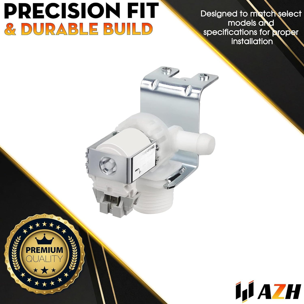 Water Valve and Harness Replacement For GE GDT635HGJ4BB GDT635HGJ4WW GDT635HGJ5BB GDT635HGJ5WW GDT635HGJ6BB GDT635HGJ6WW GDT635HGM0BB GDT635HGM0WW GDT635HMJ0ES GDT635HMJ2ES GDT635HMJ4ES Dishwasher