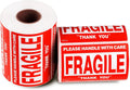 3 x 2 Inch – 500 (Pack 2) Fragile Stickers for Shipping & Moving – Easy Tear, Permanent Adhesive, Handle with Care