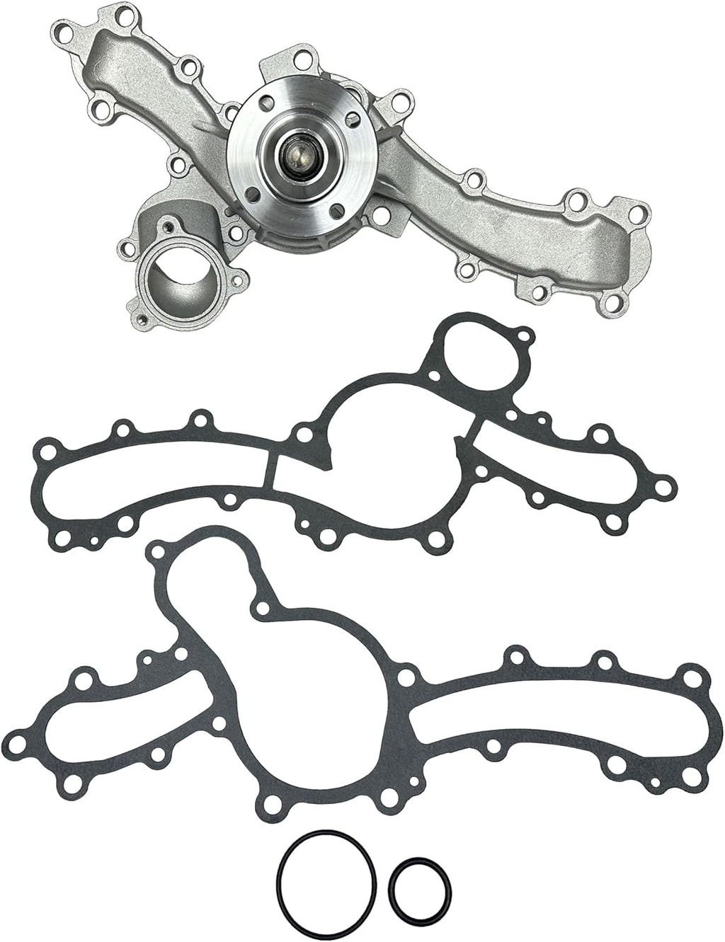 DNJ WP969 Water Pump for 2003-2015 Toyota 4Runner, FJ Cruiser, Tacoma 4.0L V6 24V DOHC 3956cc