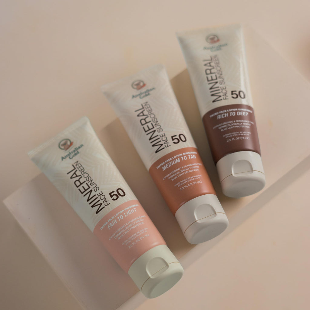Tinted Mineral Face Sunscreen SPF 50 | Fair to Light Tint