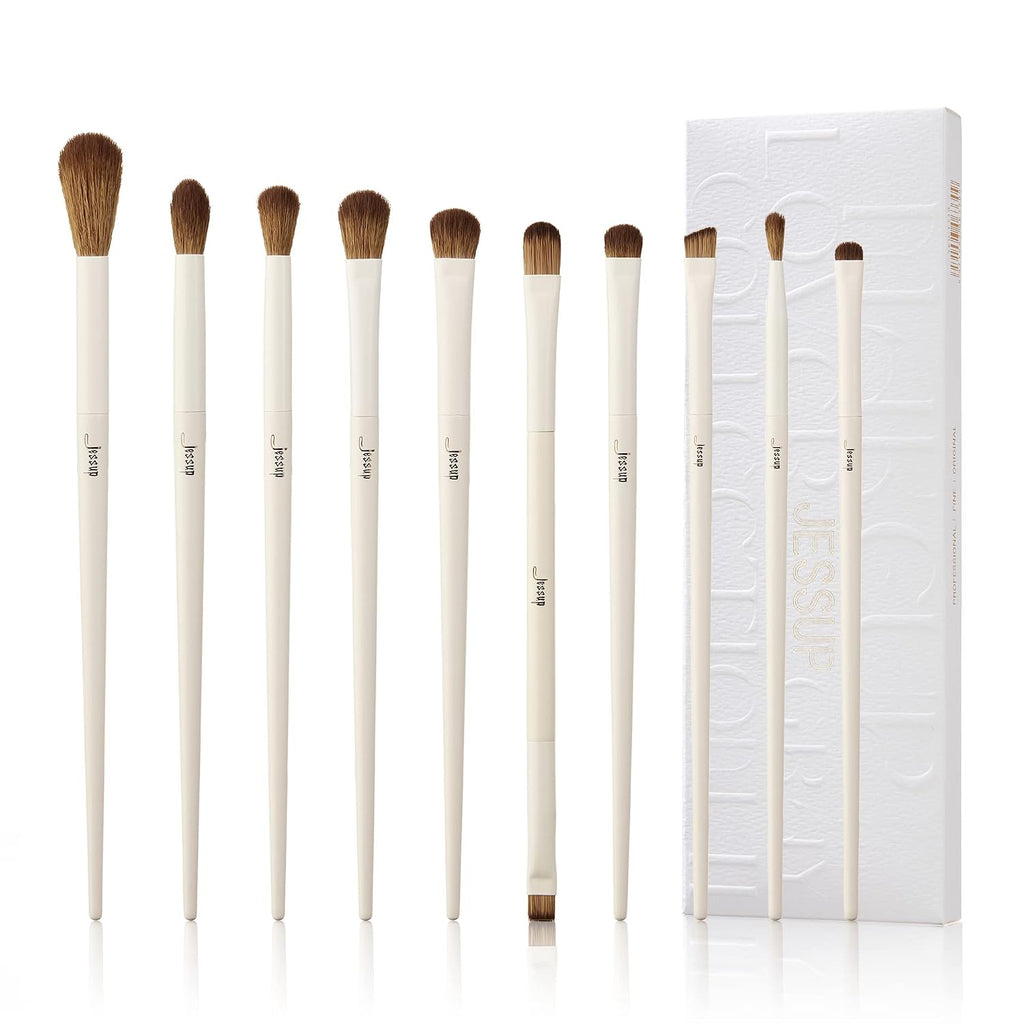 Eye Makeup Brushes 10pcs Eyeshadow, Blending & Eyeliner Brush T330