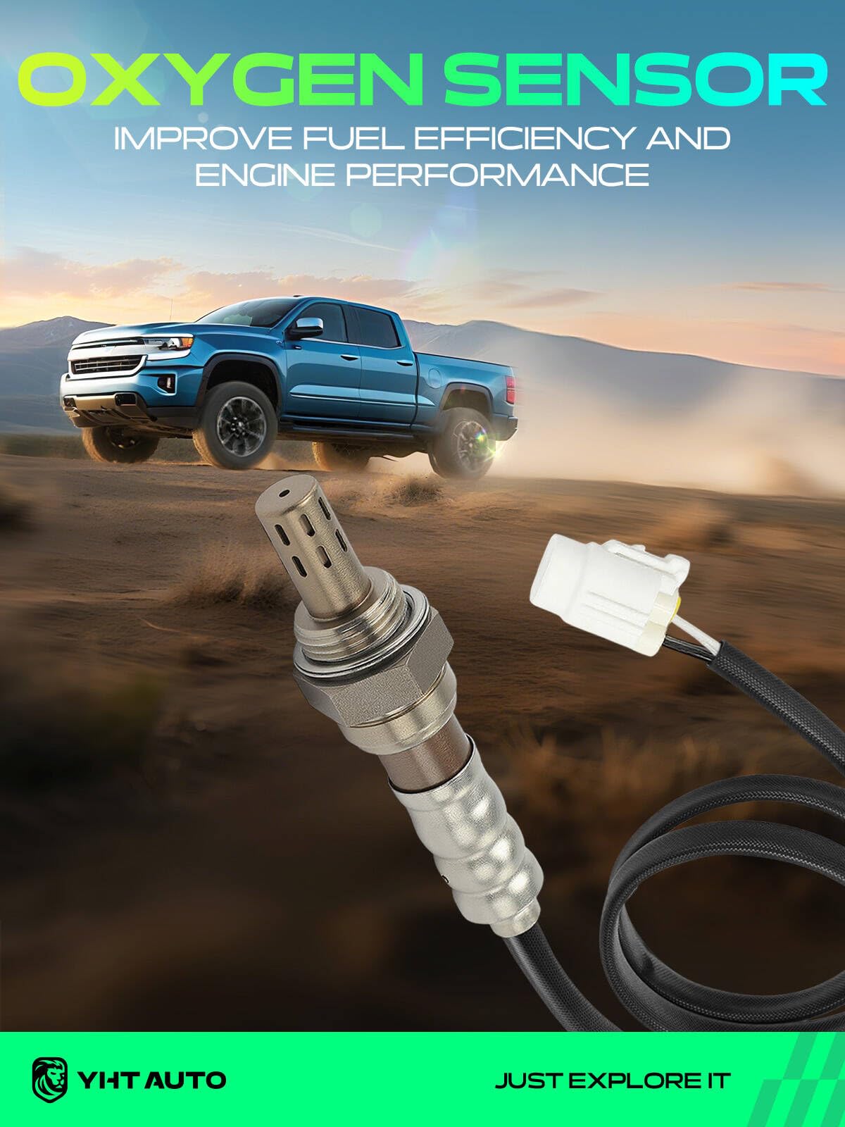 YHTAUTO Downstream O2 Oxygen Sensor for Subaru