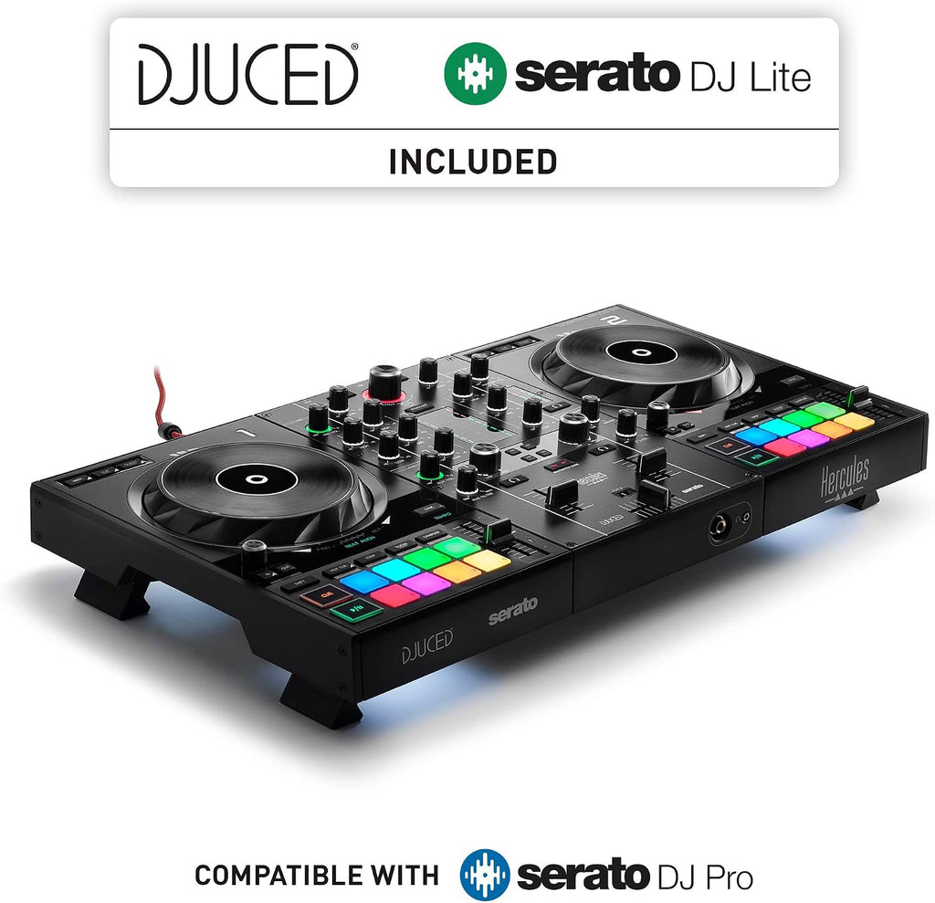 DJControl Inpulse 500: 2-deck USB DJ controller for Serato DJ and DJUCED (included)