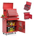 5-Drawer Rolling Tool Chest Red