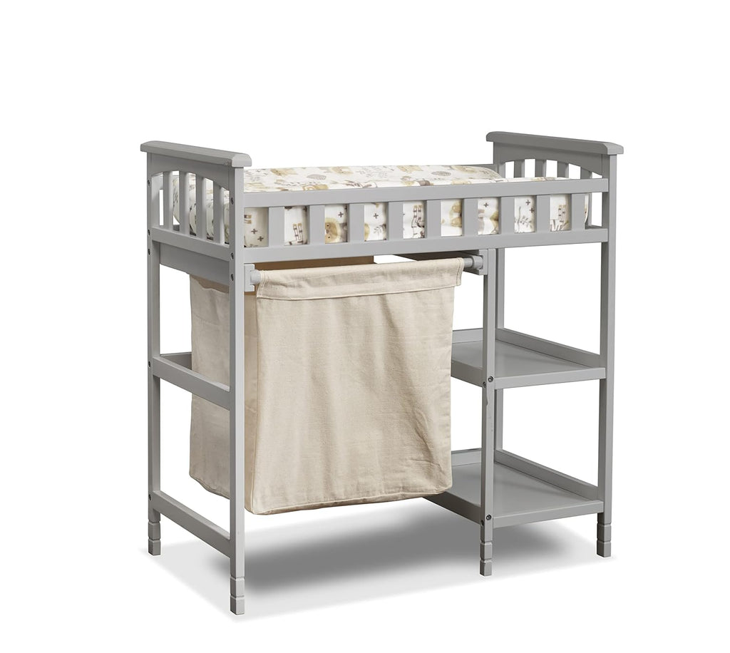 Palisades 3-Piece Nursery Set with 4-in-1 Convertible Crib, 4-Drawer Dresser, Changing Table with Hamper, Baby
