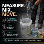 Floor Epoxy Resin Kit, Clear Epoxy Floor Top Coat, 3 Gallon Kit