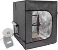 Large 3D Printer Enclosure 29.5W*29.5L*35.4H Inches Shield Cover Resin 3D Printer Fireproof Tent Filament Dryer Dust