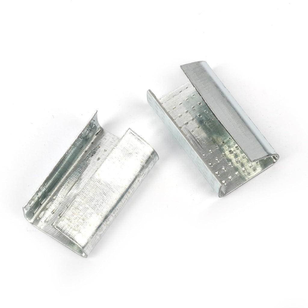 200PCS Packaging Strapping Open Serrated Seals for 1/2" Strap Width Polyester (PET) Strapping, Banding Strapping
