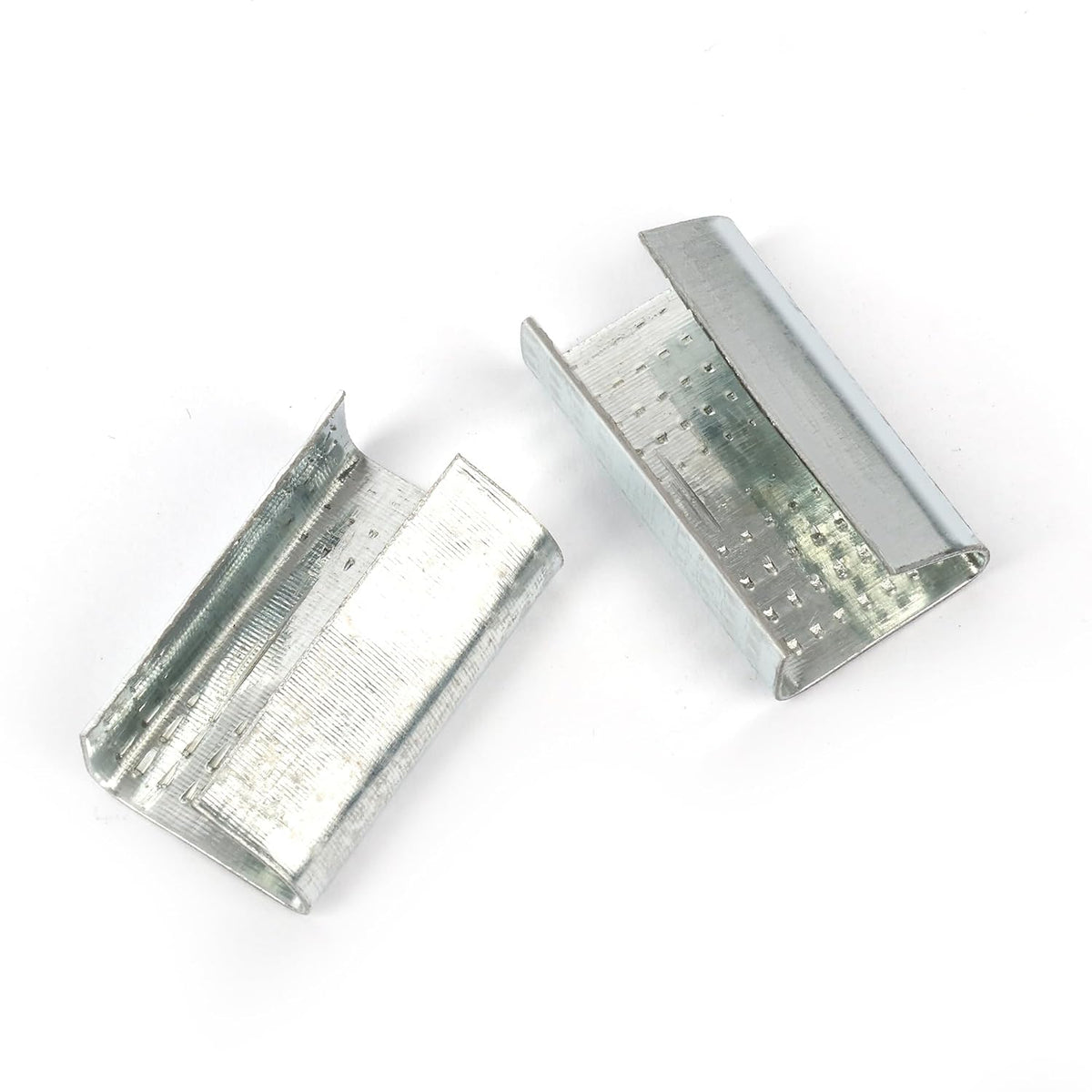 200PCS Packaging Strapping Open Serrated Seals for 1/2" Strap Width Polyester (PET) Strapping, Banding Strapping
