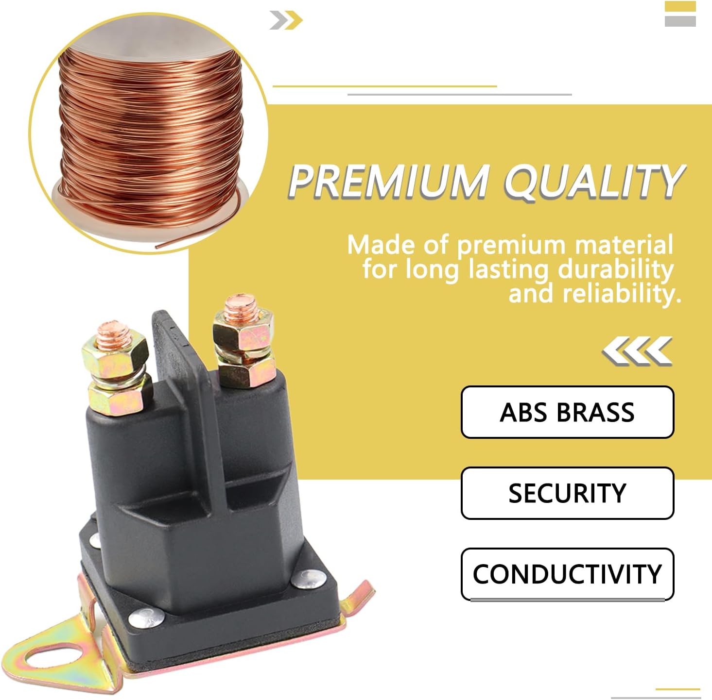 192507 Starter Solenoid Compatible with Trombetta AYP Craftsman