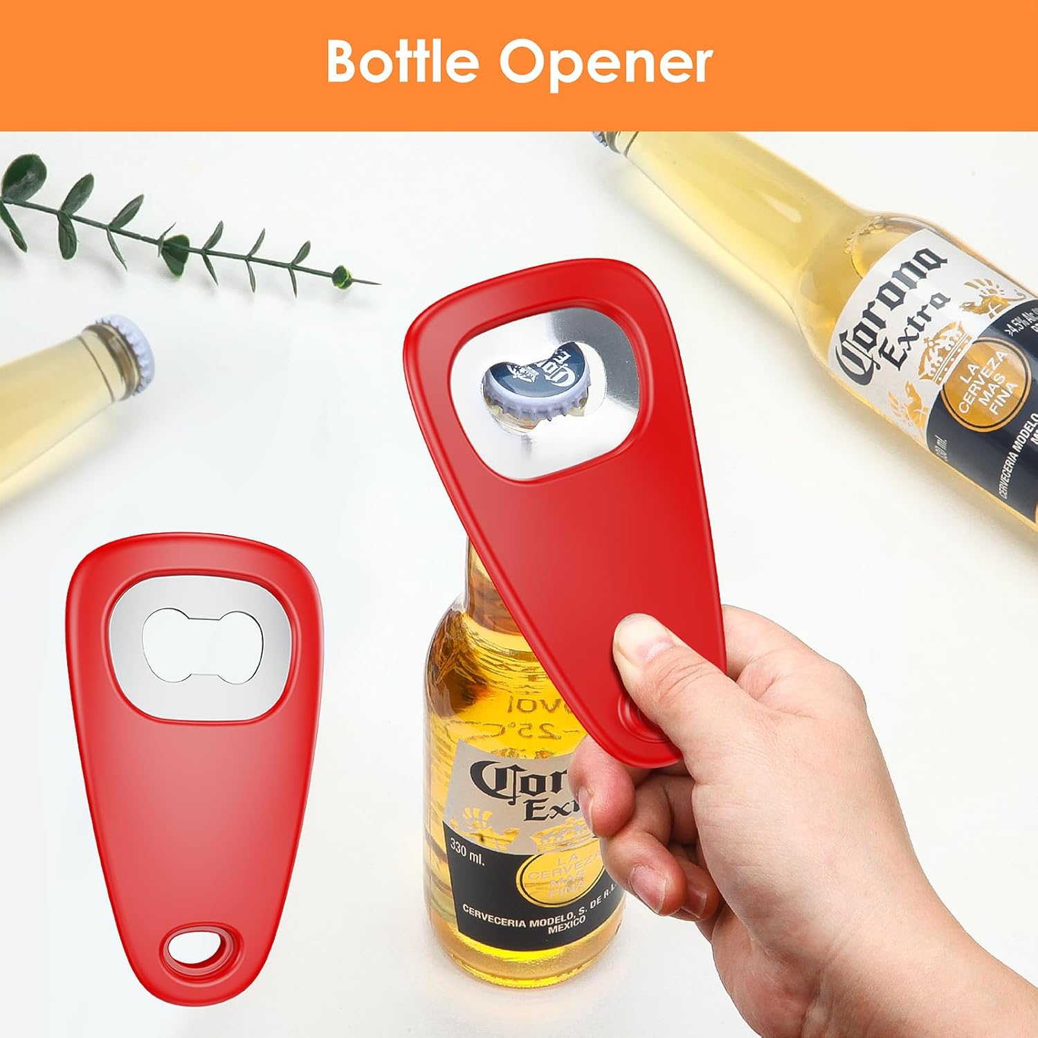 Kitchen Unique Gadgets Set 6 Pieces, Space Saving, Cheese Grater, Bottle Opener, Fruit Vegetable Peeler, Pizza