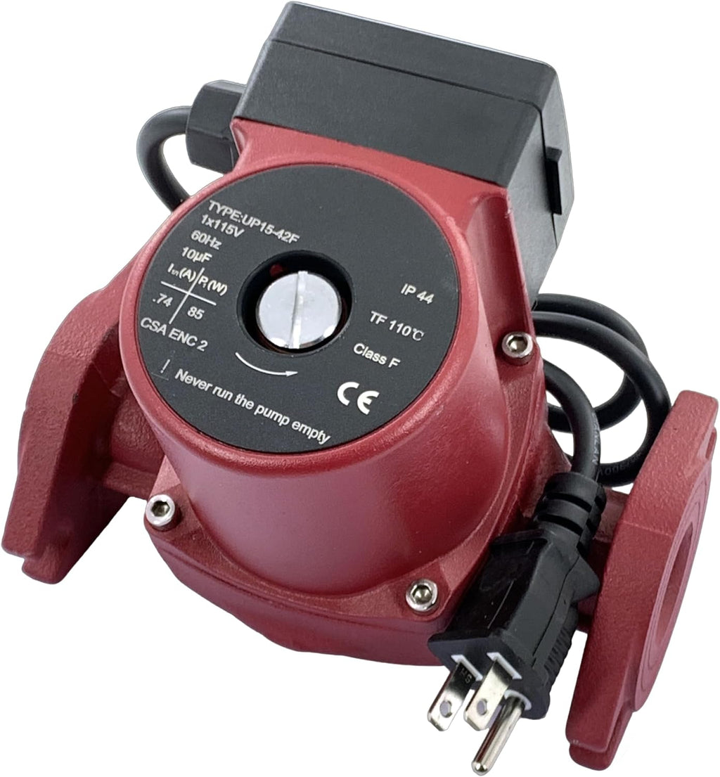 59896155 UP15-42F Circulator Pump 1/25HP 115V Compatible with Grundfos