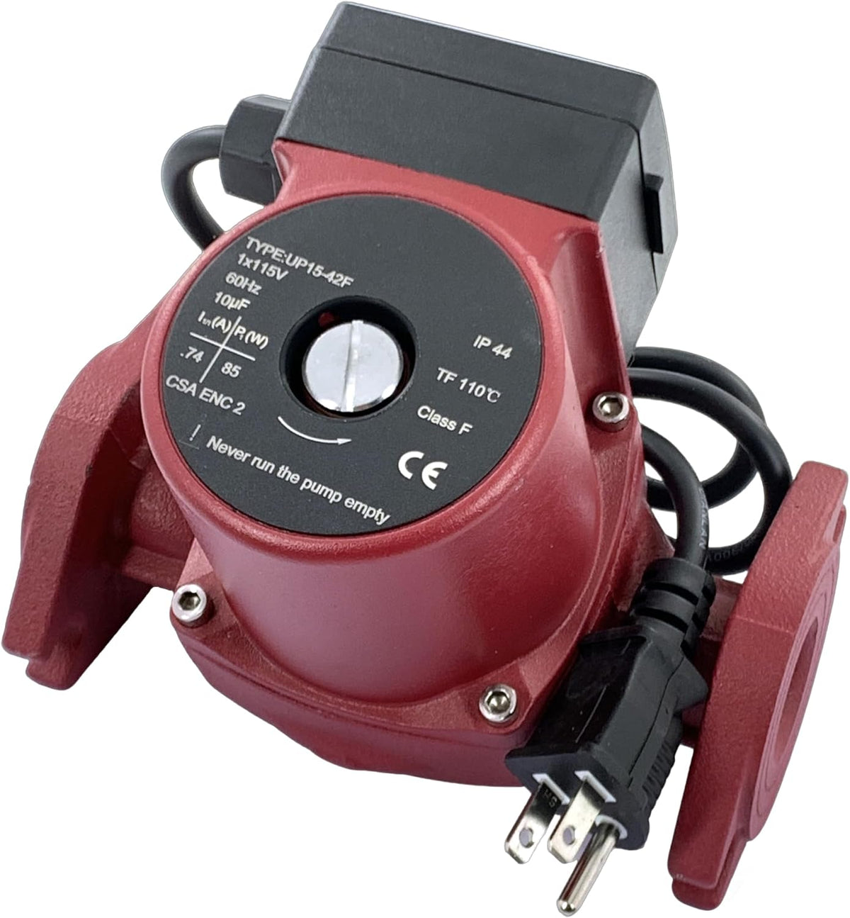 59896155 UP15-42F Circulator Pump 1/25HP 115V Compatible with Grundfos
