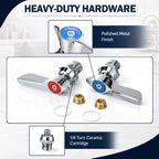 1/4 Turn Ceramic Faucet Valve Kit Compatible with Krowne 21-310L