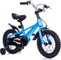 Kids Bike for Boys Ages 3-7, 14-16 Inch Bicycle with Training Wheels, Easy to Assemble, Safe Ride, Vibrant Colors