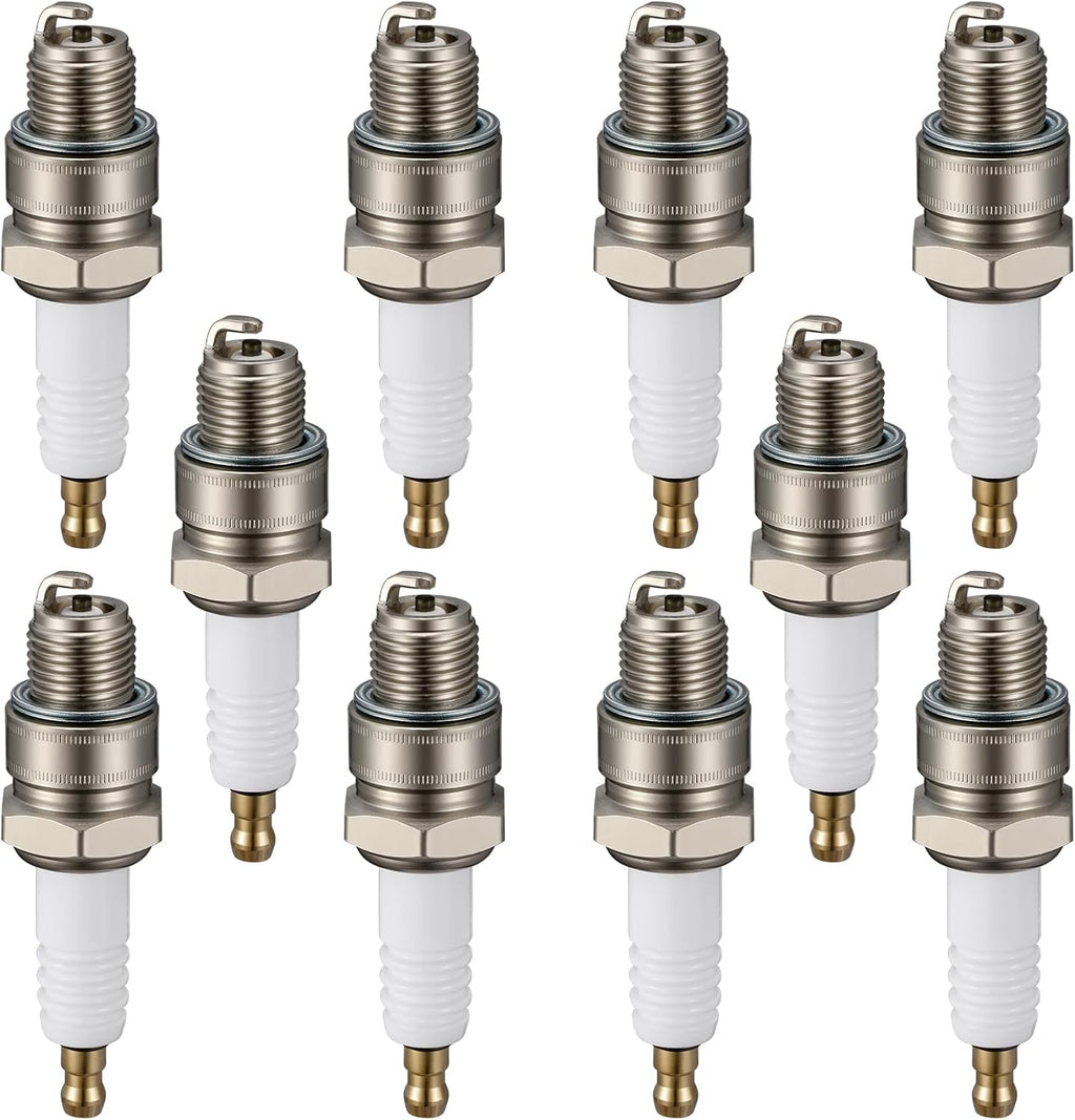 Iridium Spark Plug BR8HS-10 10 Pack Nickel for Yamaha Outboard