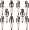 Iridium Spark Plug BR8HS-10 10 Pack Nickel for Yamaha Outboard