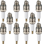 Iridium Spark Plug BR8HS-10 10 Pack Nickel for Yamaha Outboard