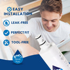 Replacement for Whirlpool ED5VHGXML10 Refrigerator Water Filter