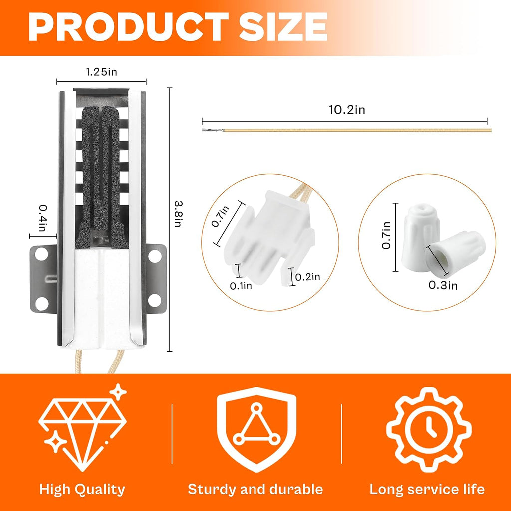𝗡𝗘𝗪 WB13K21 Oven Igniter Replacement for G-E(JGB,JGS,AGB Series)