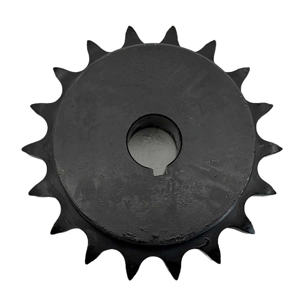 #50 Roller Chain Sprocket Type B 3/4 inch Bore 18 Tooth, Hardened Antirust 1045 Steel Drive Sprockets 50B18-3/4