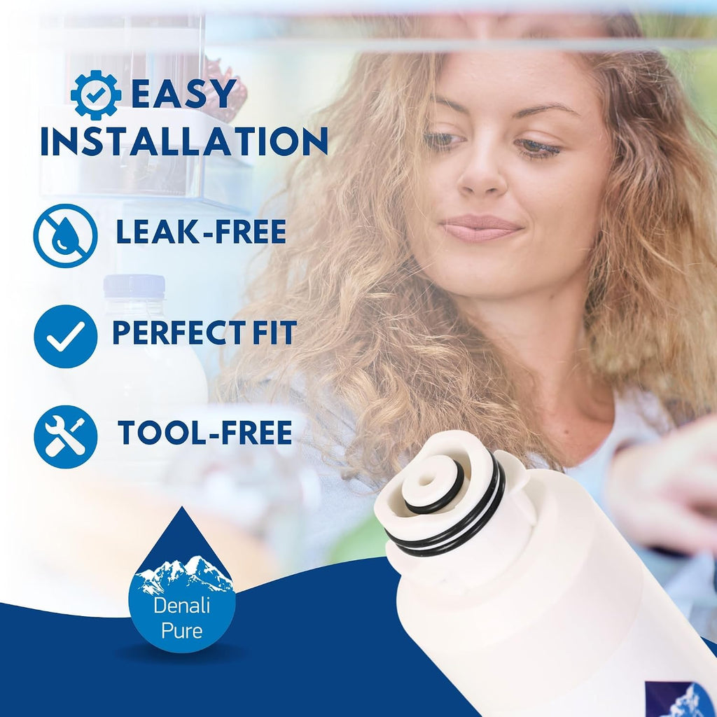 Replacement for Samsung RS261MDBP Refrigerator Water Filter