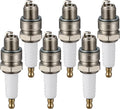 Iridium Spark Plug BR8HS-10 6 Pack Nickel for Yamaha Outboard
