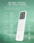Yoolax 16-Channel EaseOne Remote, Works with All Yoolax Motorized Shades