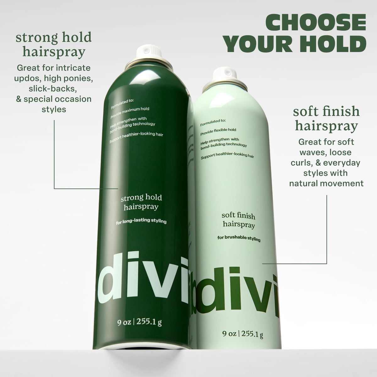 Strong Hold Hairspray, 72-Hr Max Hold Hair Spray, 9 fl oz