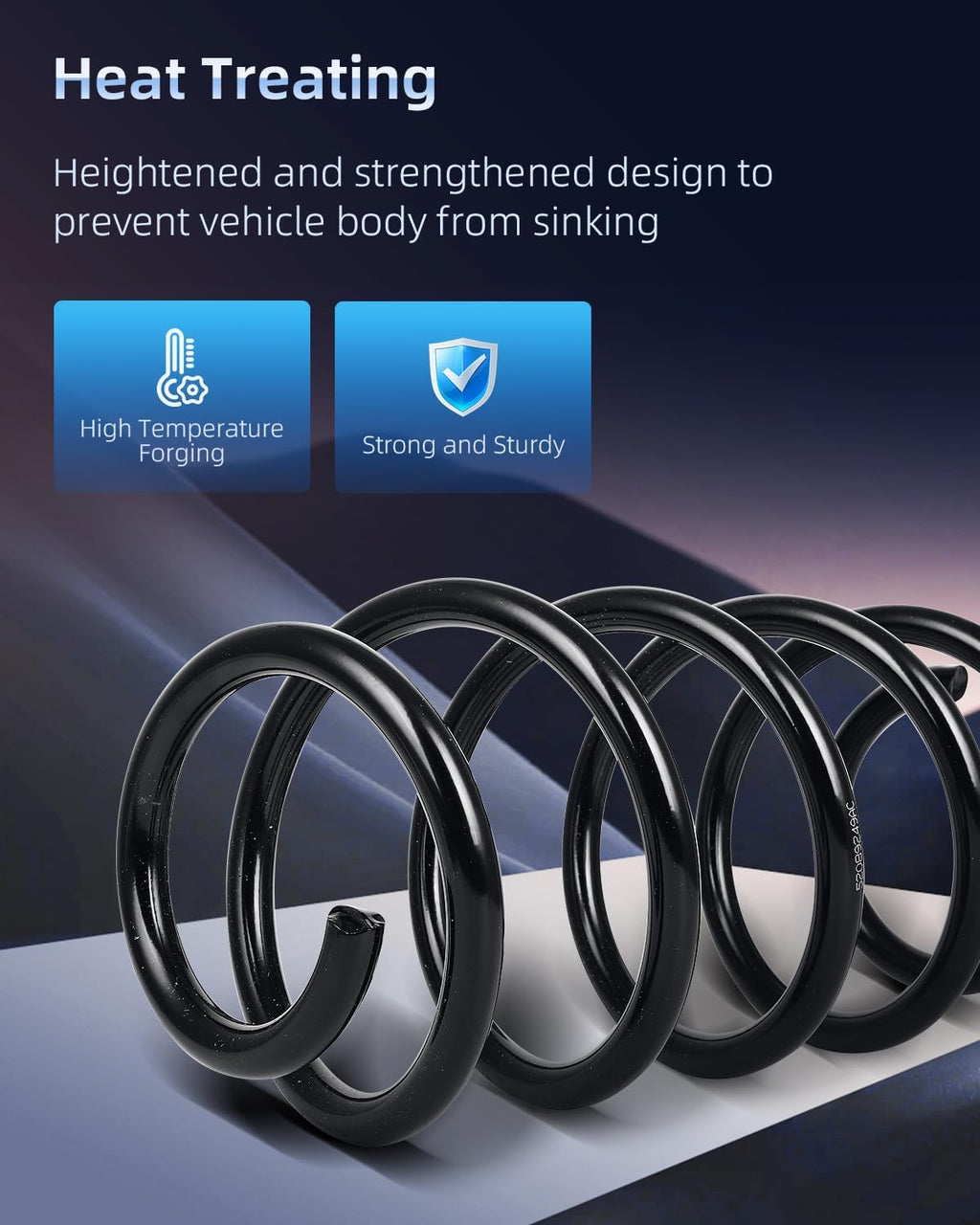 ECCPP Coil Springs Suspension Coil Spring Set for Jeep Grand Cherokee
