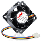 Wathai 40mm PWM Server Fan 12V 4 Pin CPU Static Pressure Fan Dual Ball